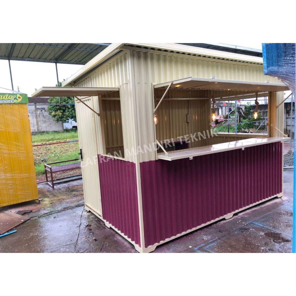 [CUSTOM 2] Booth Semi Container Berbagai Variasi Ukuran
