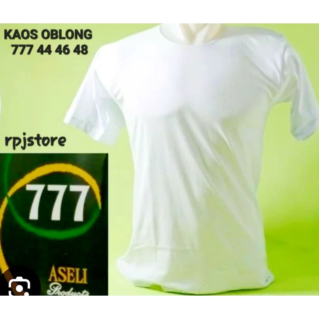 KAOS OBLONG 777 POLOS BIGSIZE 44 46 48
