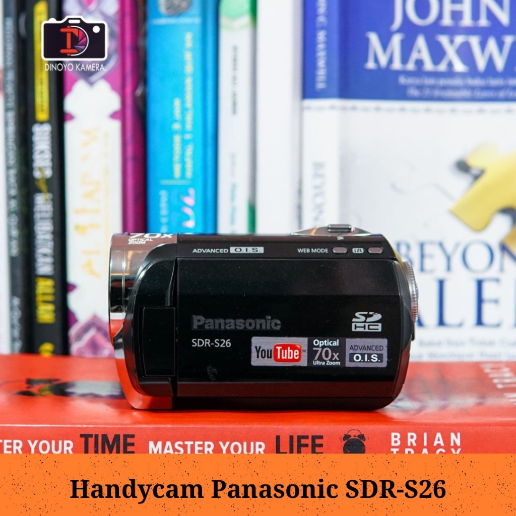 PANASONIC SDR S26 Handycam Siap Pakai Kondisi Baik
