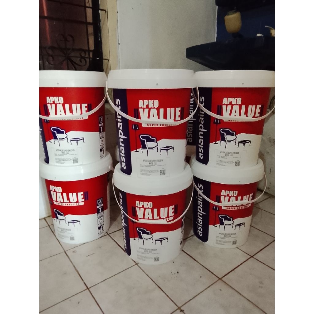 CAT ASIAN PAINTS APKO VALUE SUPER EMULSION WHITE 25 KG