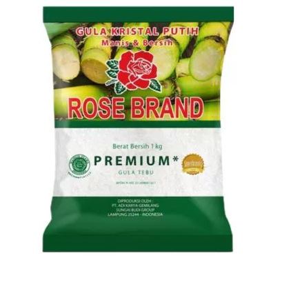 

Gula Pasir RoseBrand - Gula Kristal Putih Tebu 1kg
