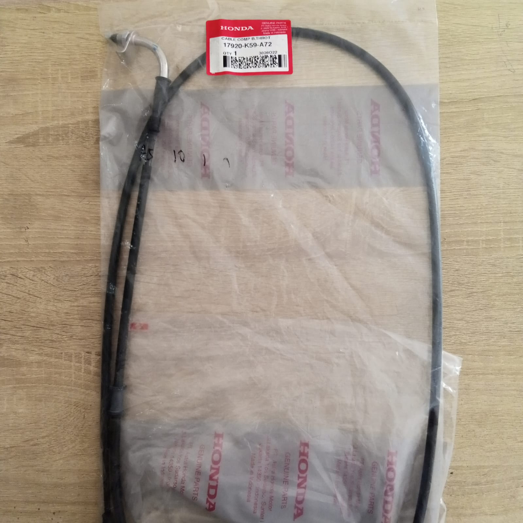 Kabel Gas B Vario 125 150 Led Esp Asli AHM 17920K59A72