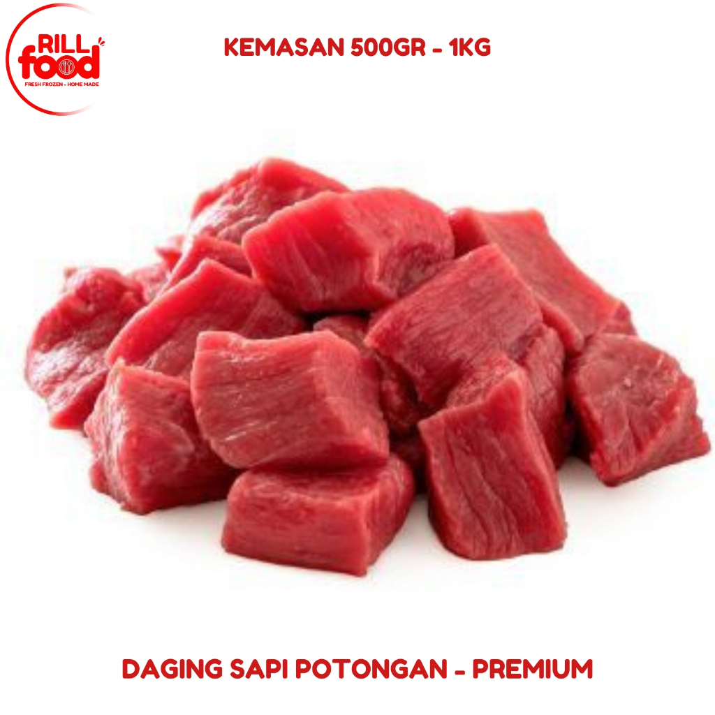 

Daging Sapi Potongan Kualitas Premium / Sapi Potongan Rendang Rawon