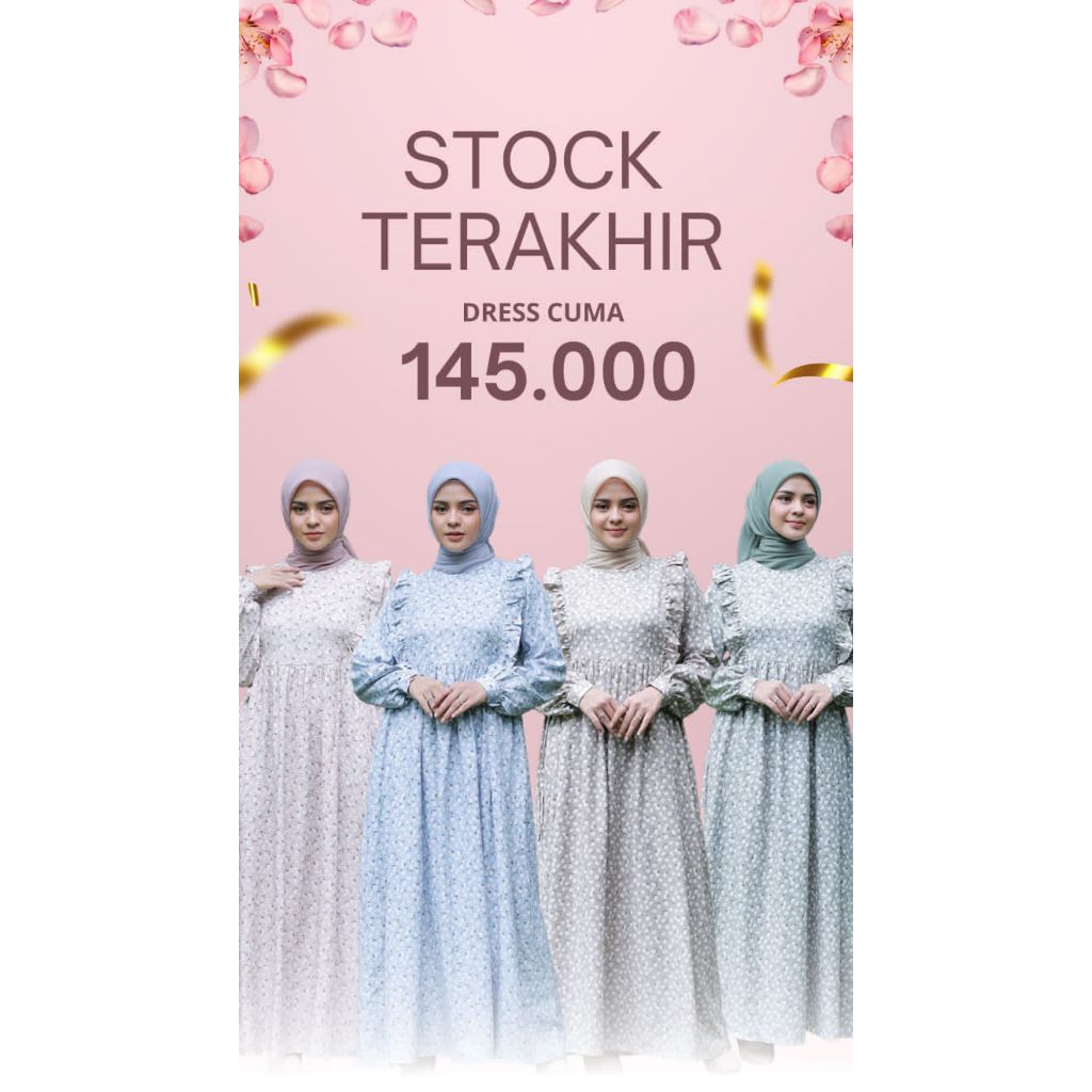 Promo Ambyar Yoona Dress| OBELIA