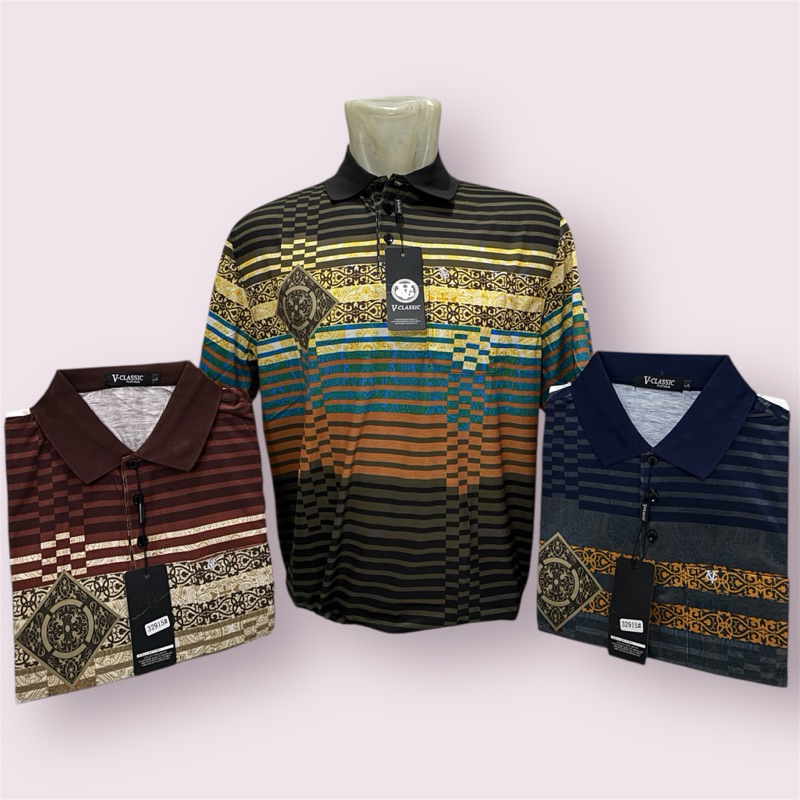 Kaos Wangki V Classic Original Premium Quality Kaos Berkerah Pria Collar Premium