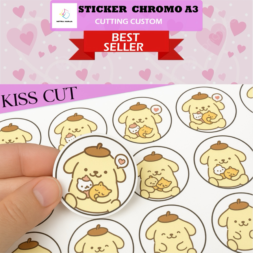 

Cetak Stiker Vinyl Cut A3 Murahh