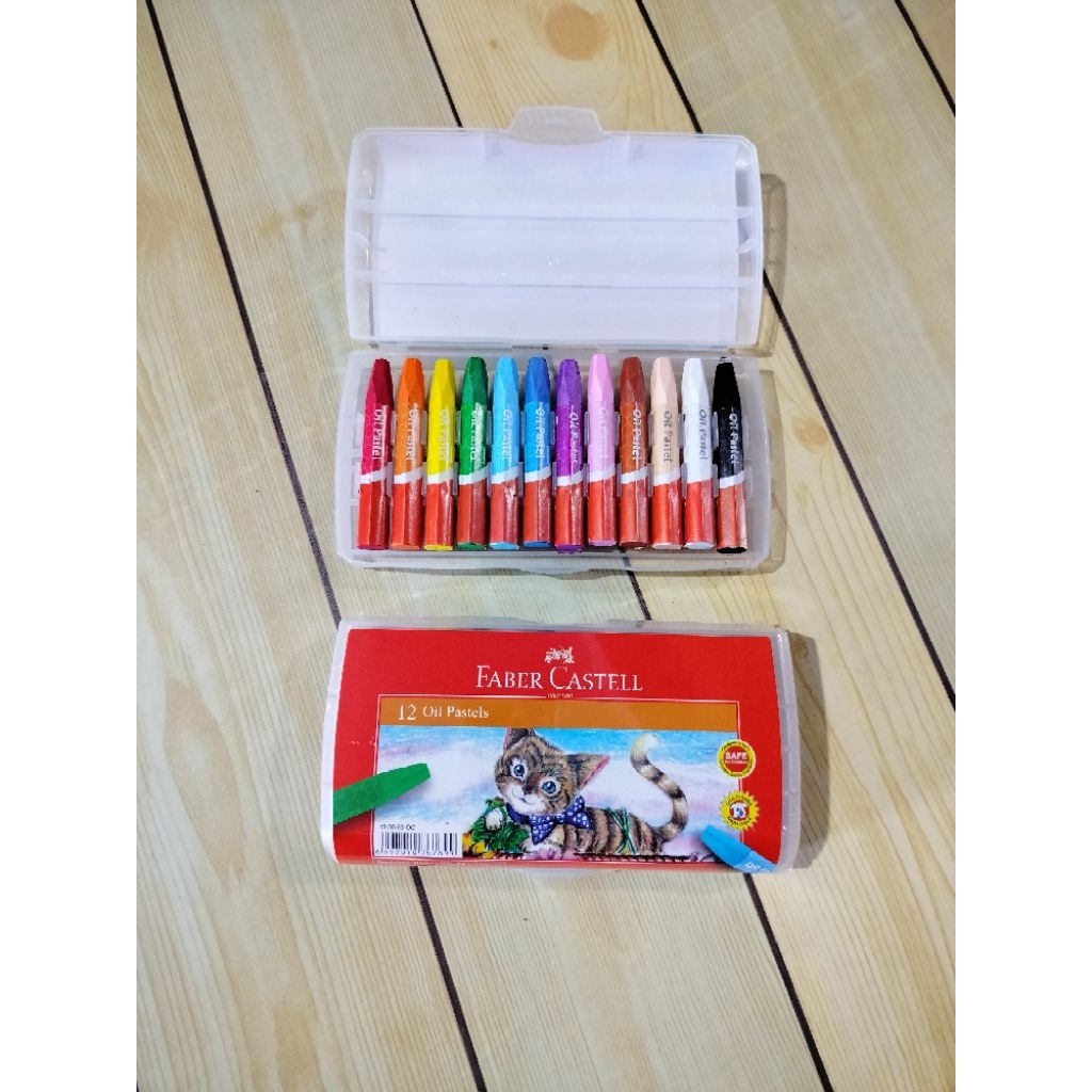 

GROSIR CRAYON 12 WARNA FABER CASTELL