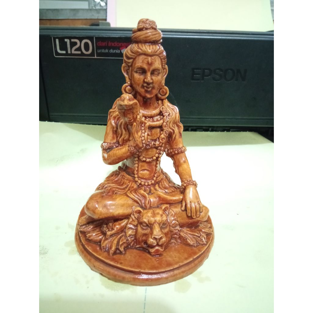 Patung Dewa Siwa Bahan Resin 13 cm