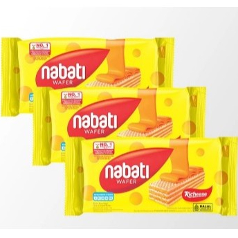 

Richeese Nabati 110 Gr Rasa Keju Cream Wafer
