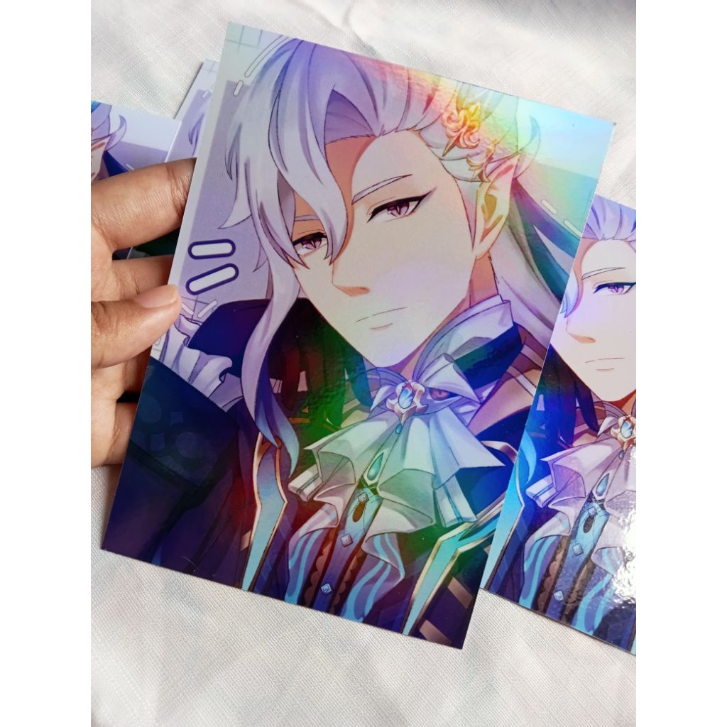 

Neuvilette postcard, genshin impact [Fanart]