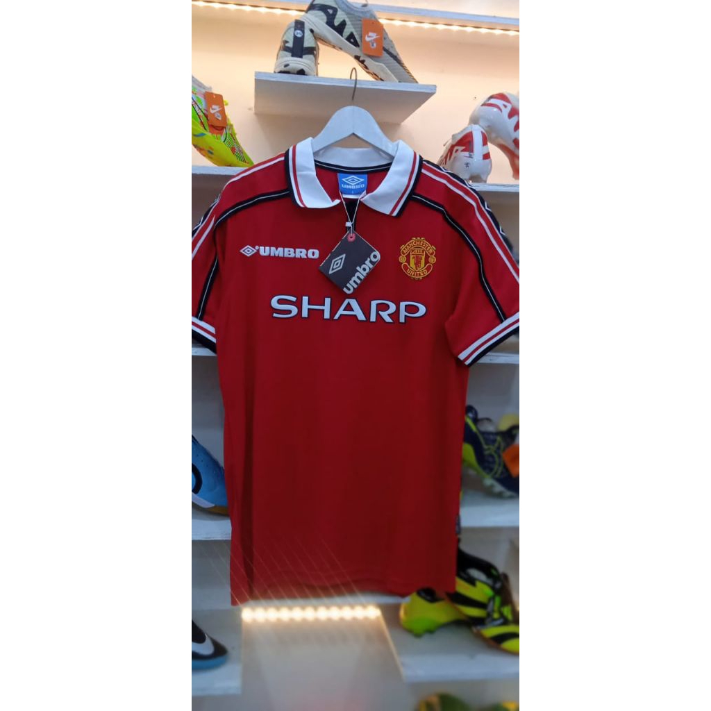 jersey dewasa mu sharp retro merah