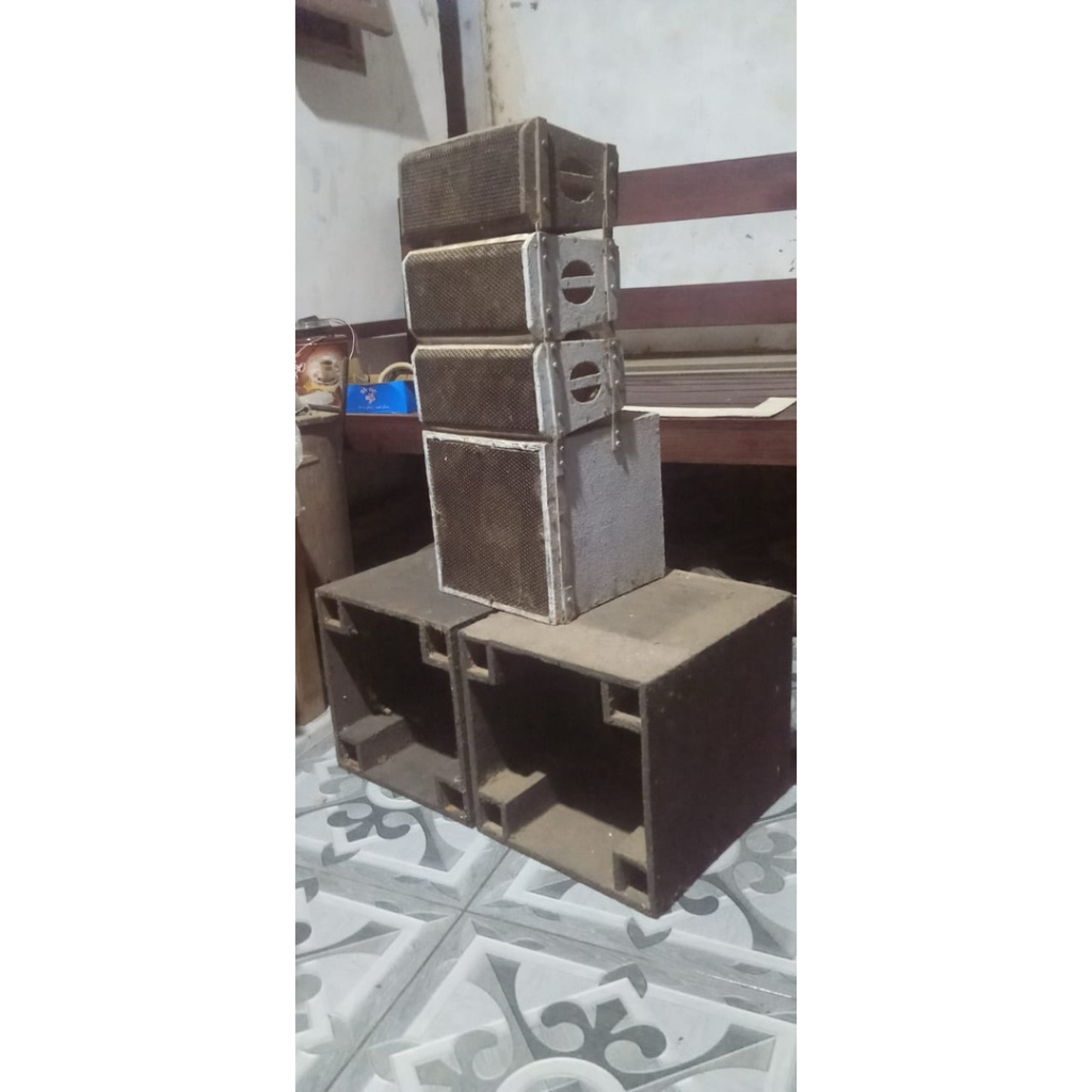 box speaker 6inch dan middle 3inch