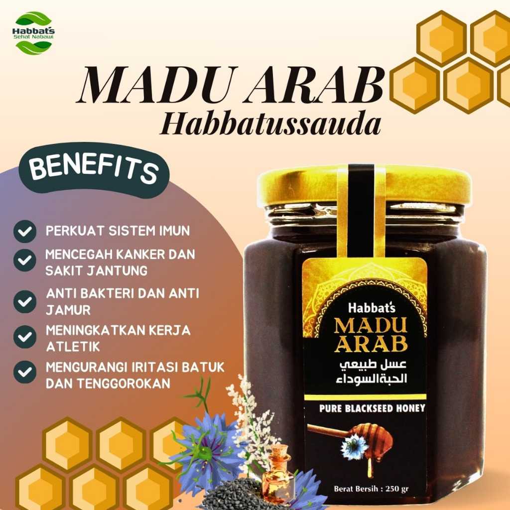 

Madu Arab Madu Nektar Habbatussauda Suplemen Herbal Penambah Stamina Dan Daya Tahan Tubuh