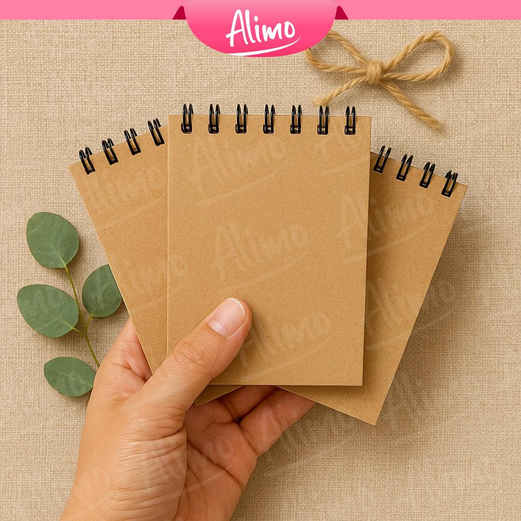 

Alimo Buku Notepad Buku Memo Mini B7 Notes Mini / Notebook Mini / Buku Saku Note Mini Isi Polos
