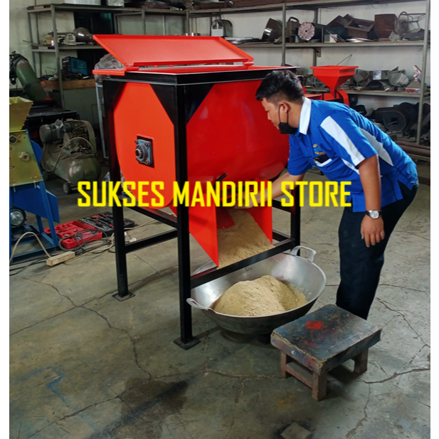 Mesin Mixer Kompos - Mesin Pengaduk/Pencampur Pakan Ternak