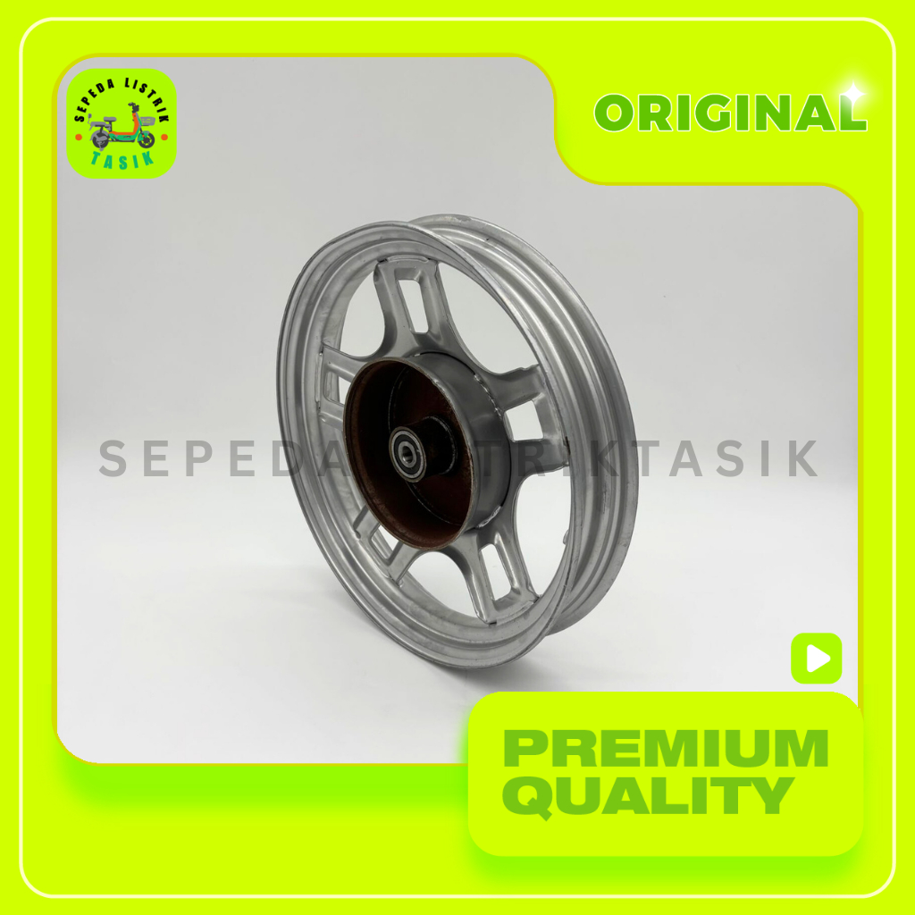 Velg Depan Sepeda Listrik EXOTIC Universal diameter 110 Original selis323 - SPAREPART SEPEDA LISTRIK