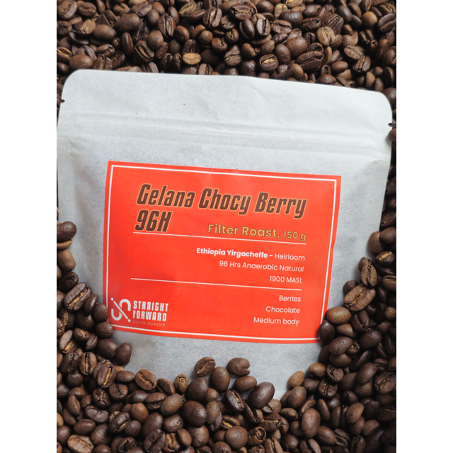 

Gelana, Ethiopia Chocy Berry - 96 Hrs Anaerobic Natural Coffee - 150G