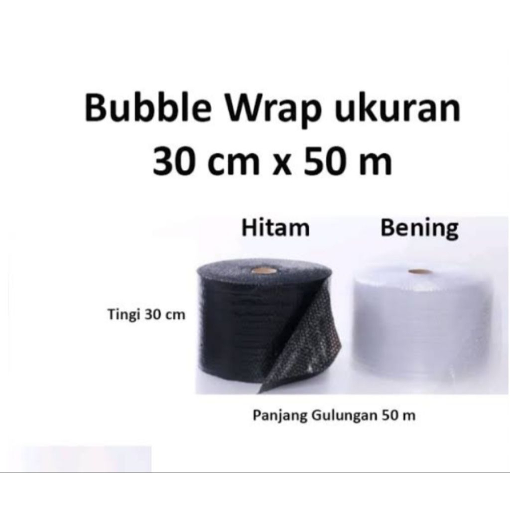 

Q (Q14) BUBBLE WARP KUALITAS SEDANG UKURAN 30 CM X 50 M