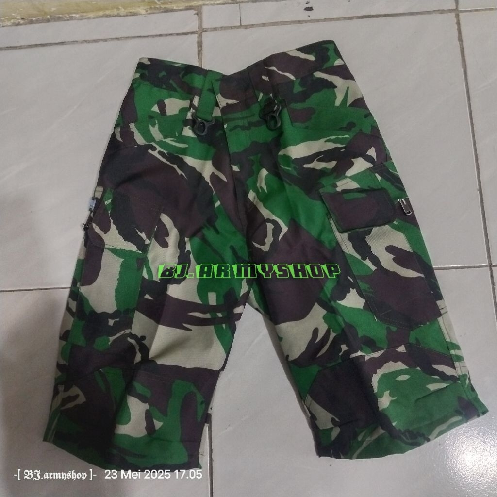 Celana Pdl Pendek Tactical Blackhawk Loreng Malvinas Tni / Celana Pendek Cargo Pdl Loreng