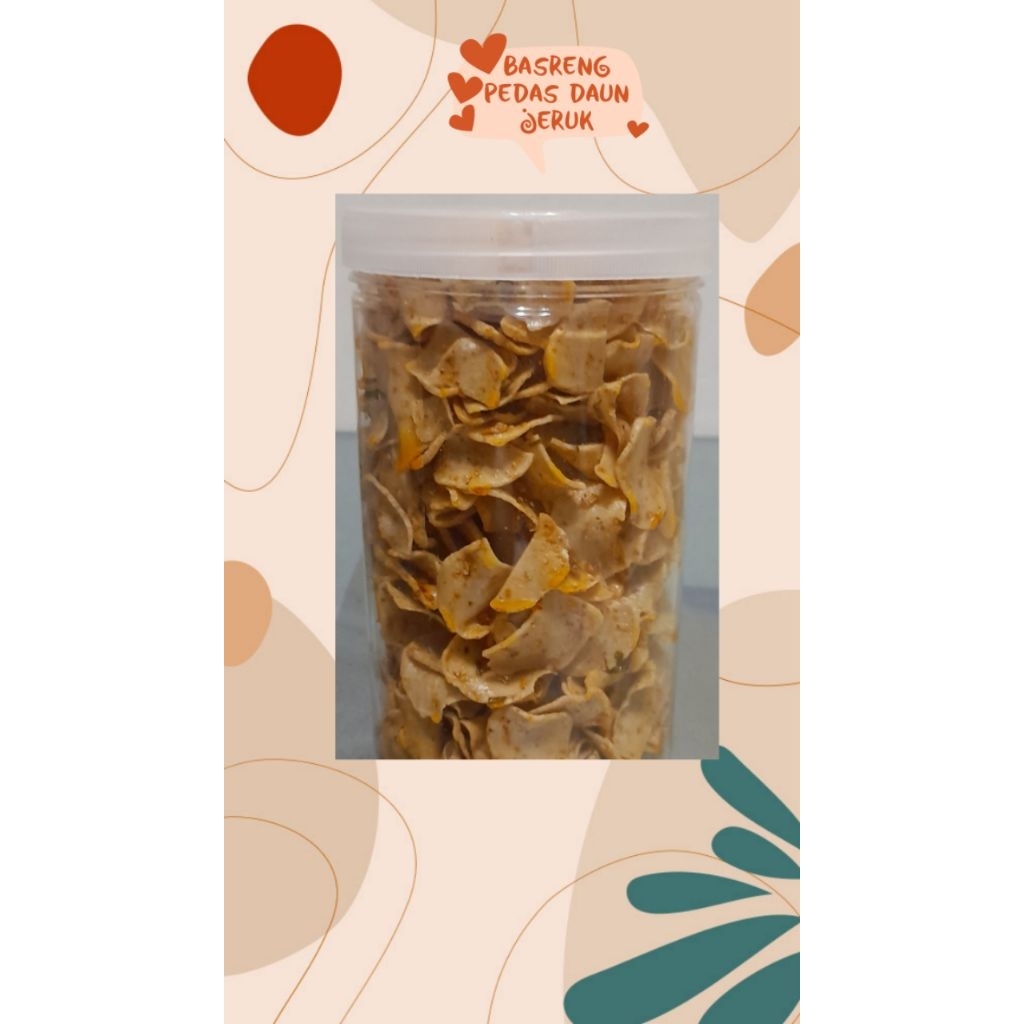 

basreng pedas daun jeruk