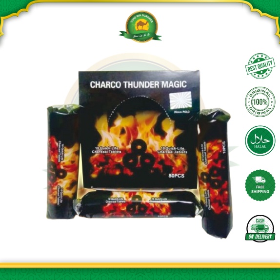 KODE D64N ARANG MAGIC BOX ARANG BRIKET KINGSTONE CHARCOAL Arang untuk Bakar Dupa Arab dan gaharu