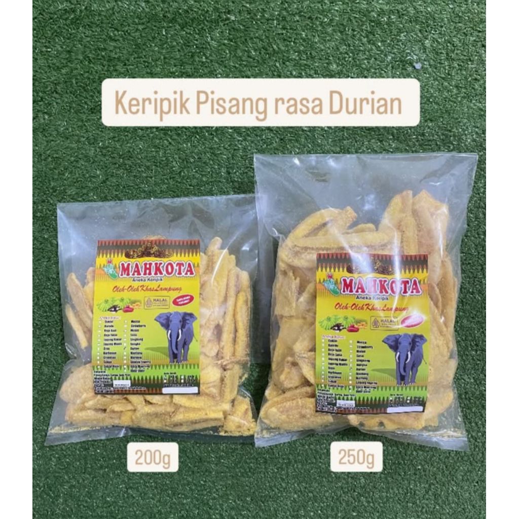 

Keripik Pisang rasa Durian