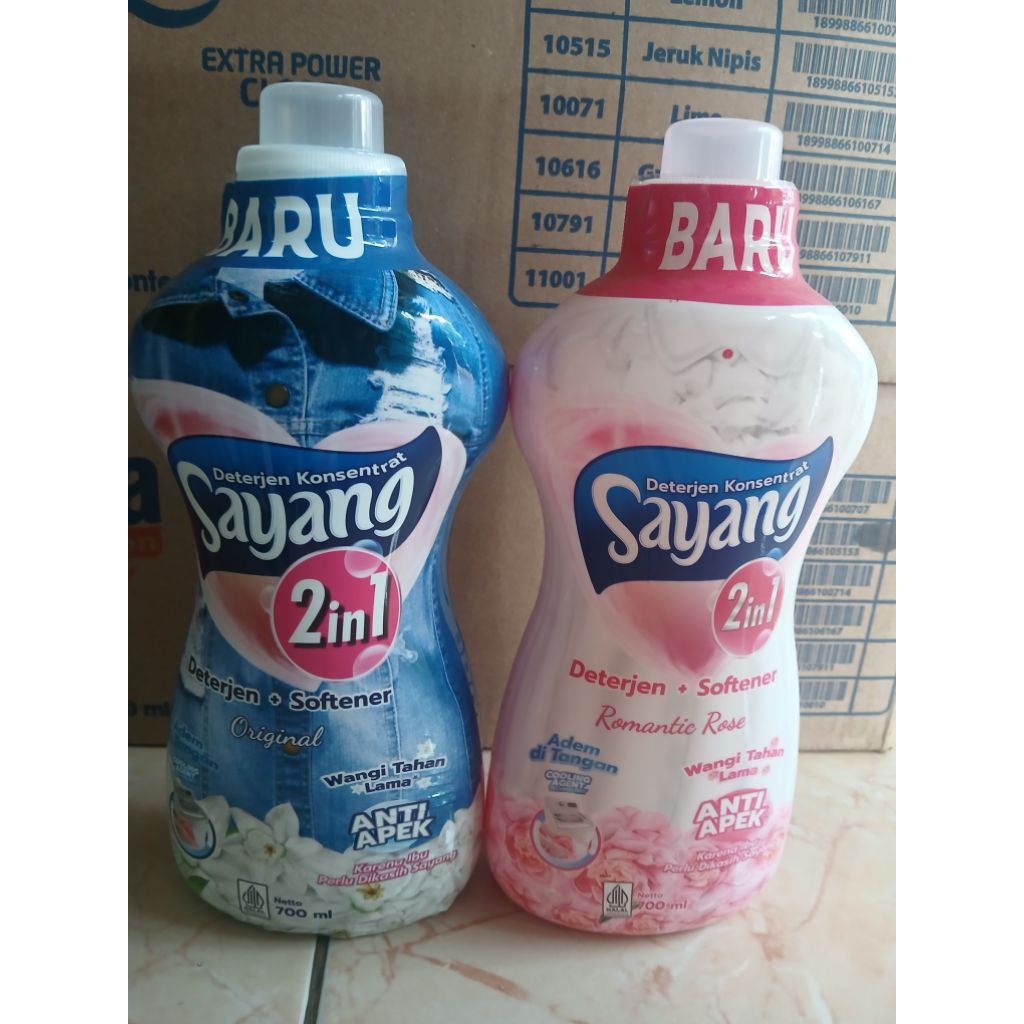Sayang detergen cair 700ml Kemasan Botol