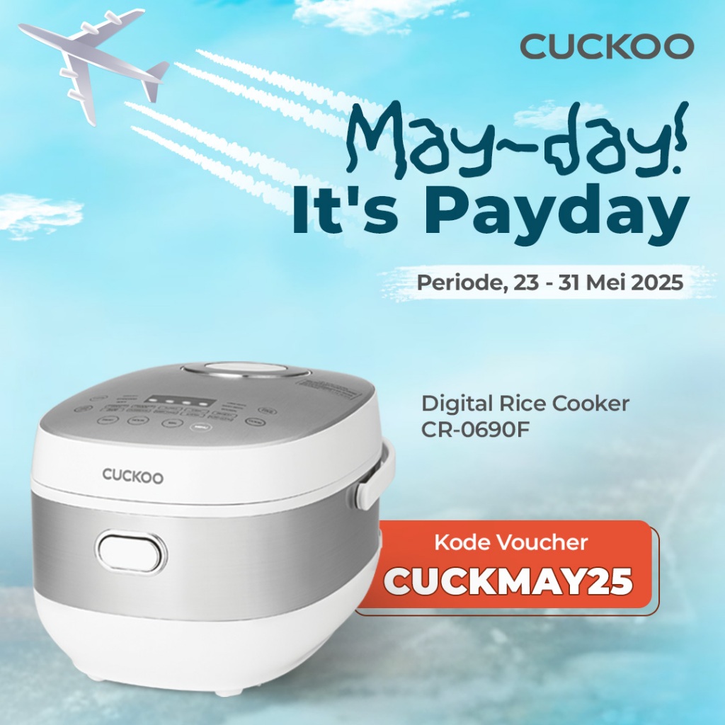 CUCKOO Digital Rice Cooker 1 L CR-0690F Magic Com Penanak Nasi