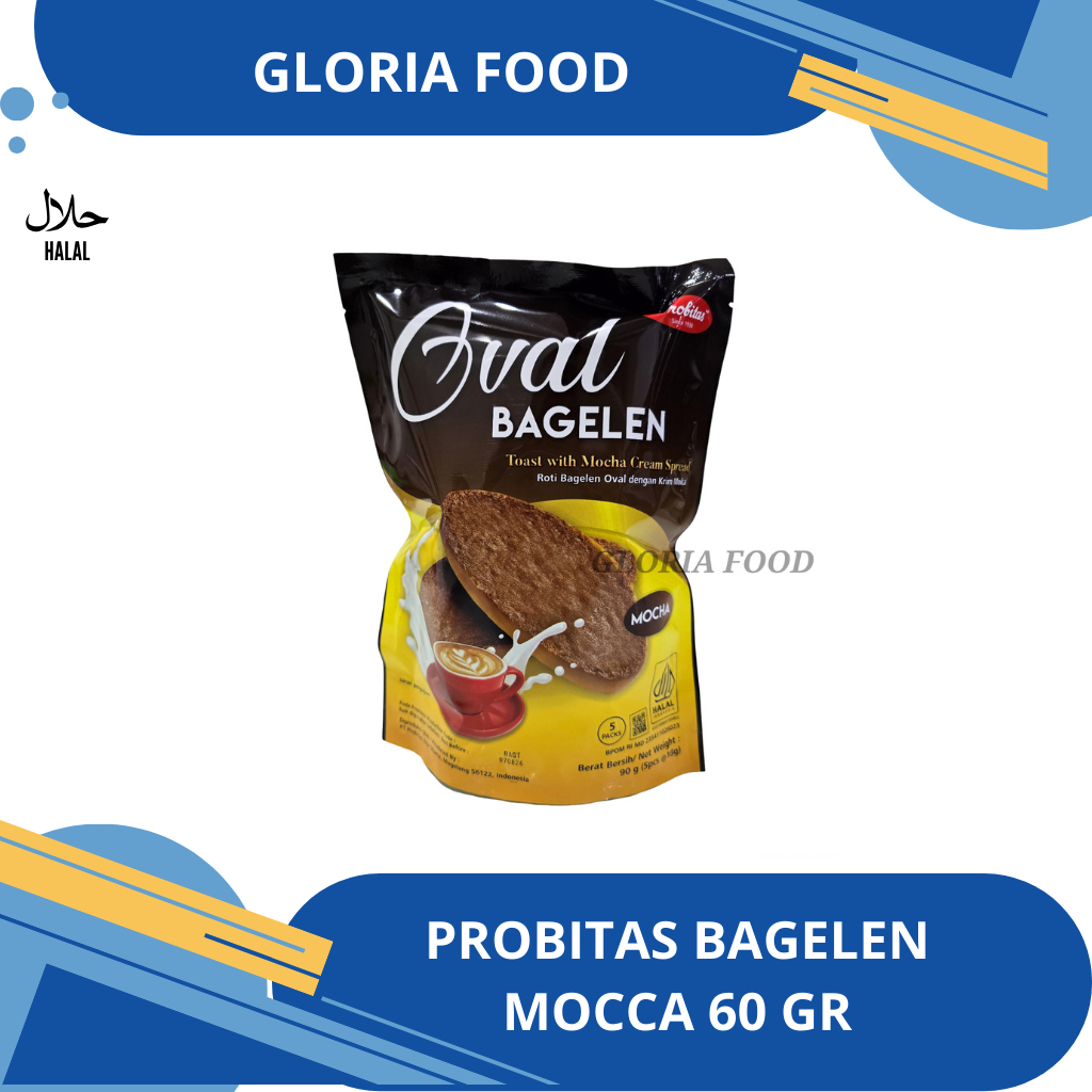 

PROBITAS BAGELEN OVAL MOCCA ( P072 ) - 90 Gram