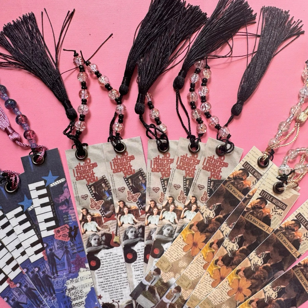 

【CassiaBeads x ThePeonyCraft】 - Bookmark / Pembatas Buku (ready for custom)