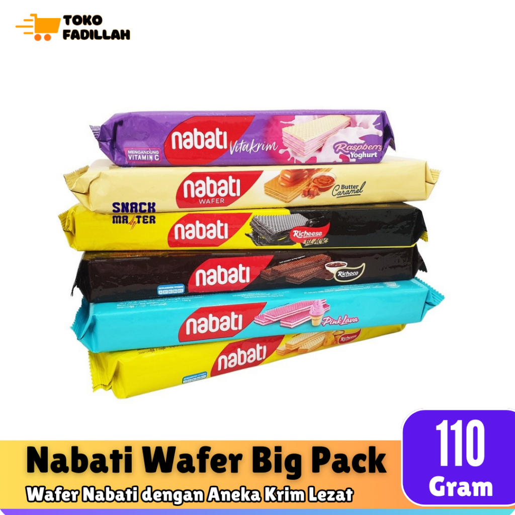 

Nabati Wafer 110gr [BIG PACK] - Semua Varian Rasa