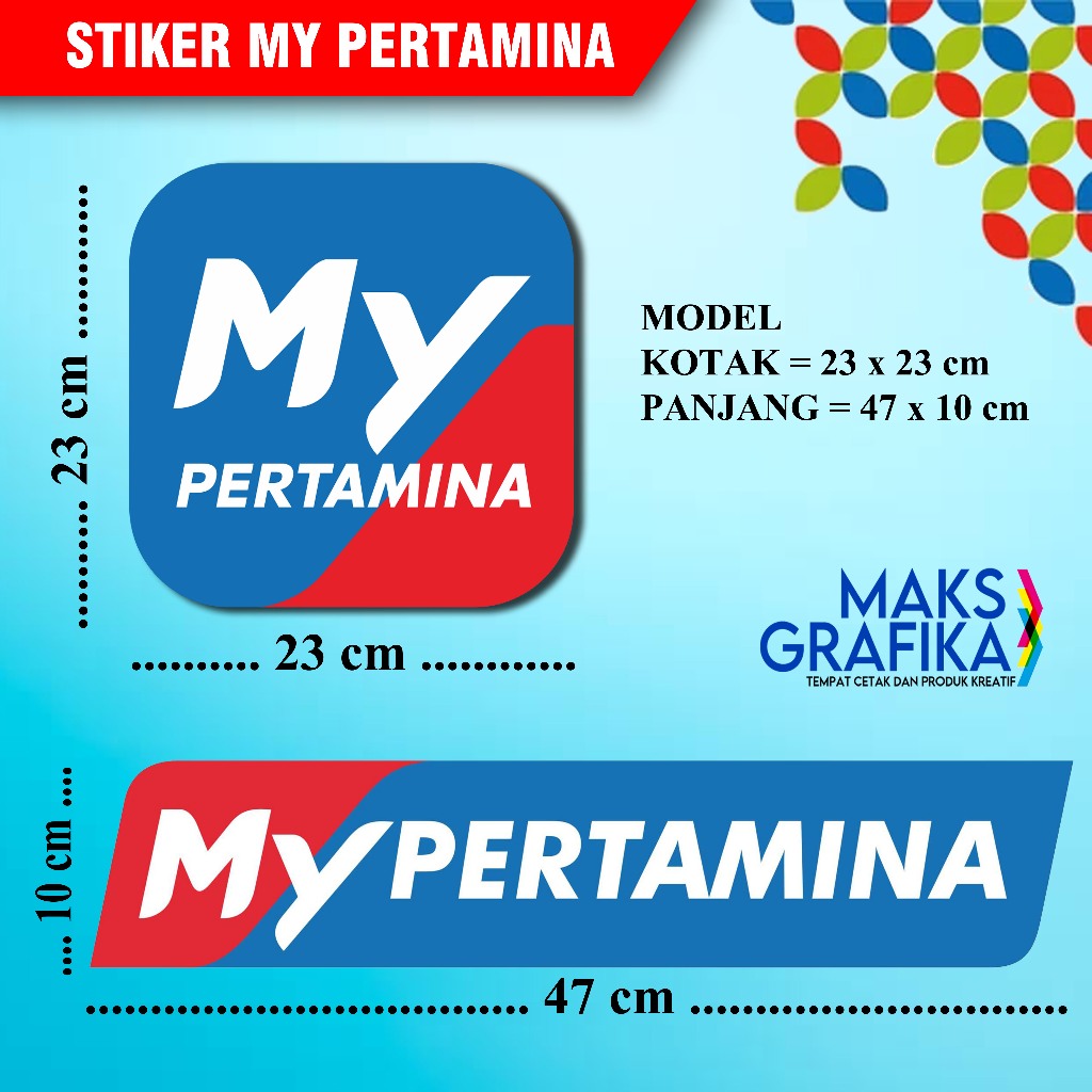 

Stiker logo my pertamina