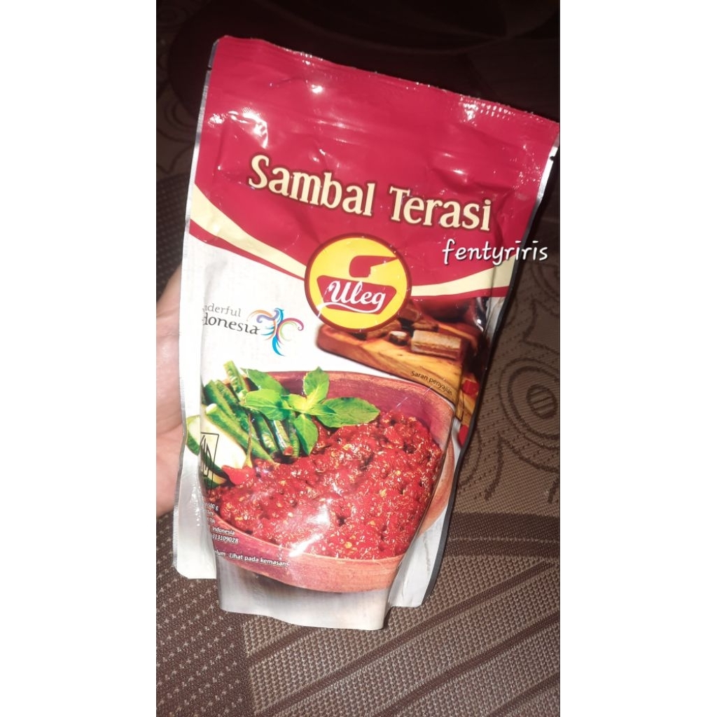 

Sambal Terasi Uleg 500gram