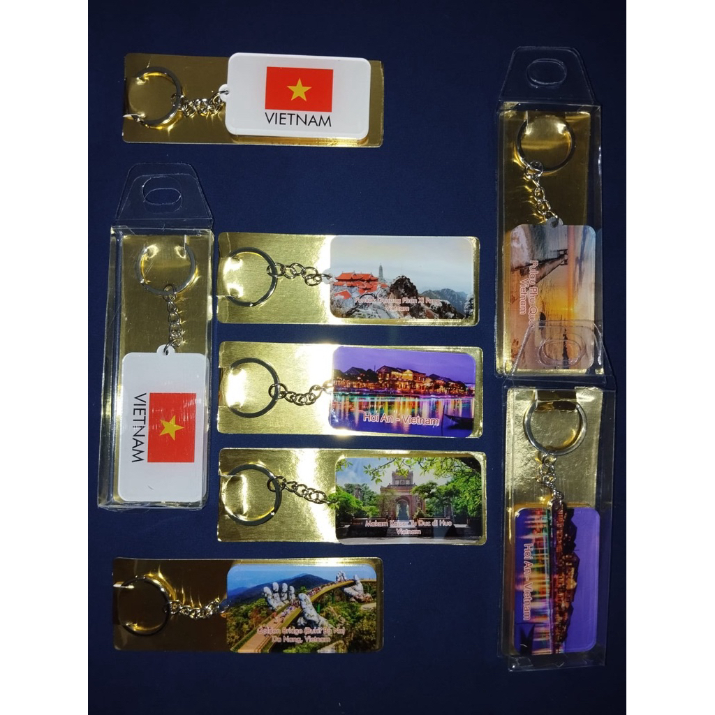 SOUVENIR GANTUNGAN KUNCI NEGARA VIETNAM