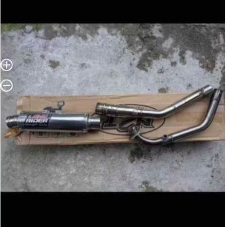knalpot lone rider original pnp new cb150r