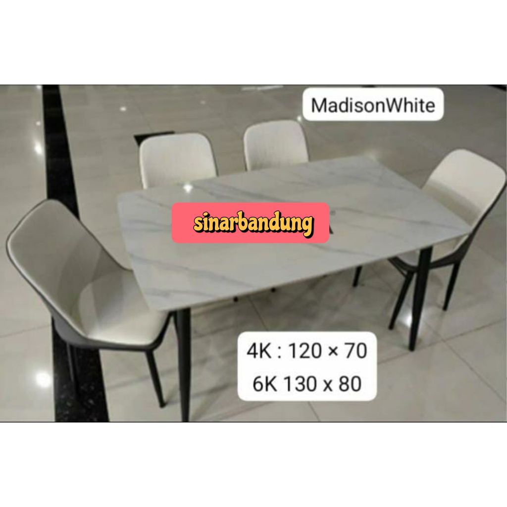 MEJA MAKAN MINIMALIS / MEJA MAKAN MEWAH 4 KURSI DAN 6 KURSI