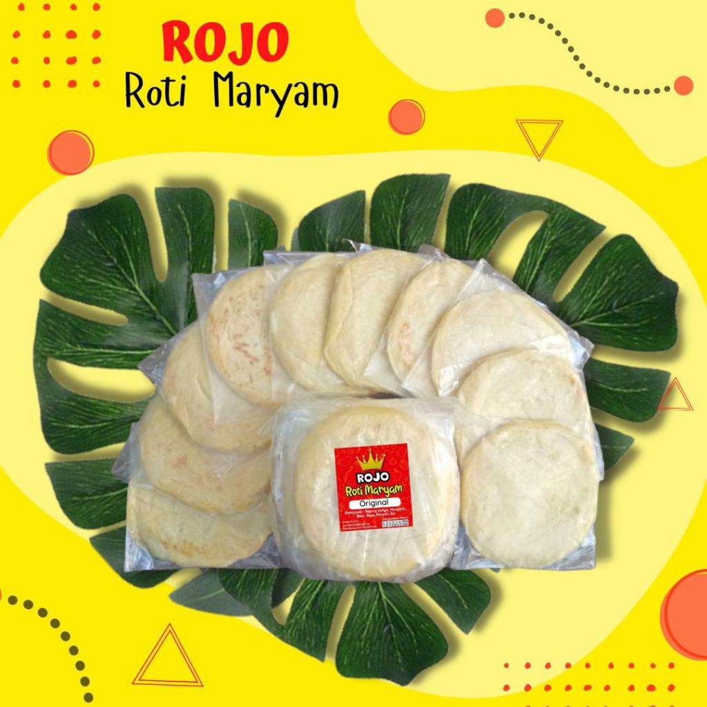 

Roti Maryam / Canai ROJO rasa original isi 10 pcs