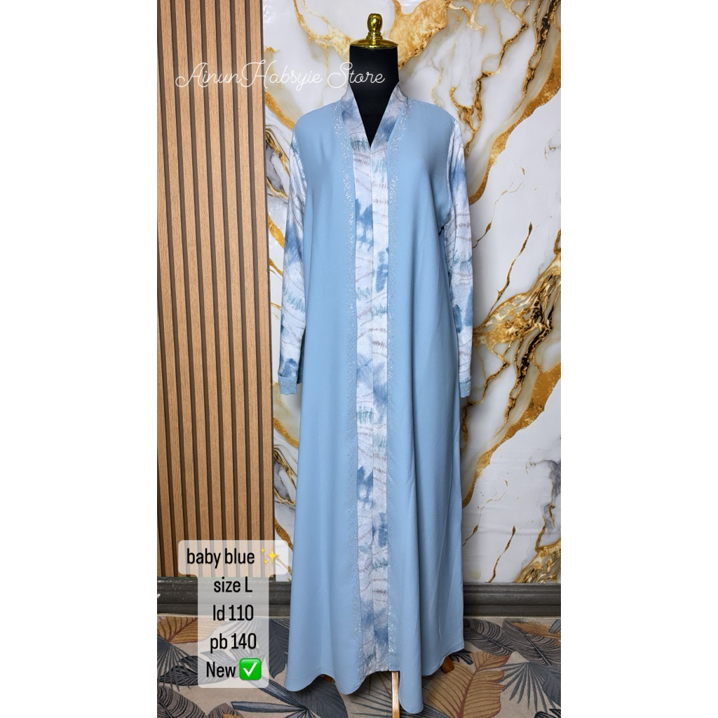 Abaya Baru (New) abaya jalabiya lokal Kualitas import bahan premium super