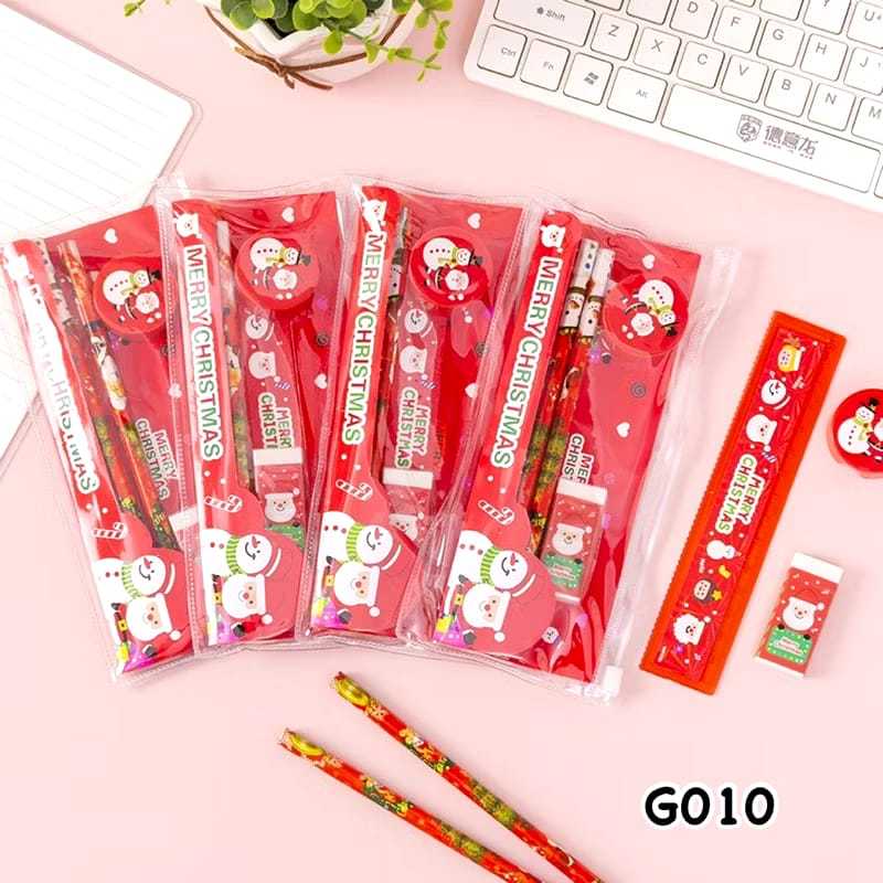 

Paket Alat Tulis Set 6 in 1 Edisi Natal / Astronot