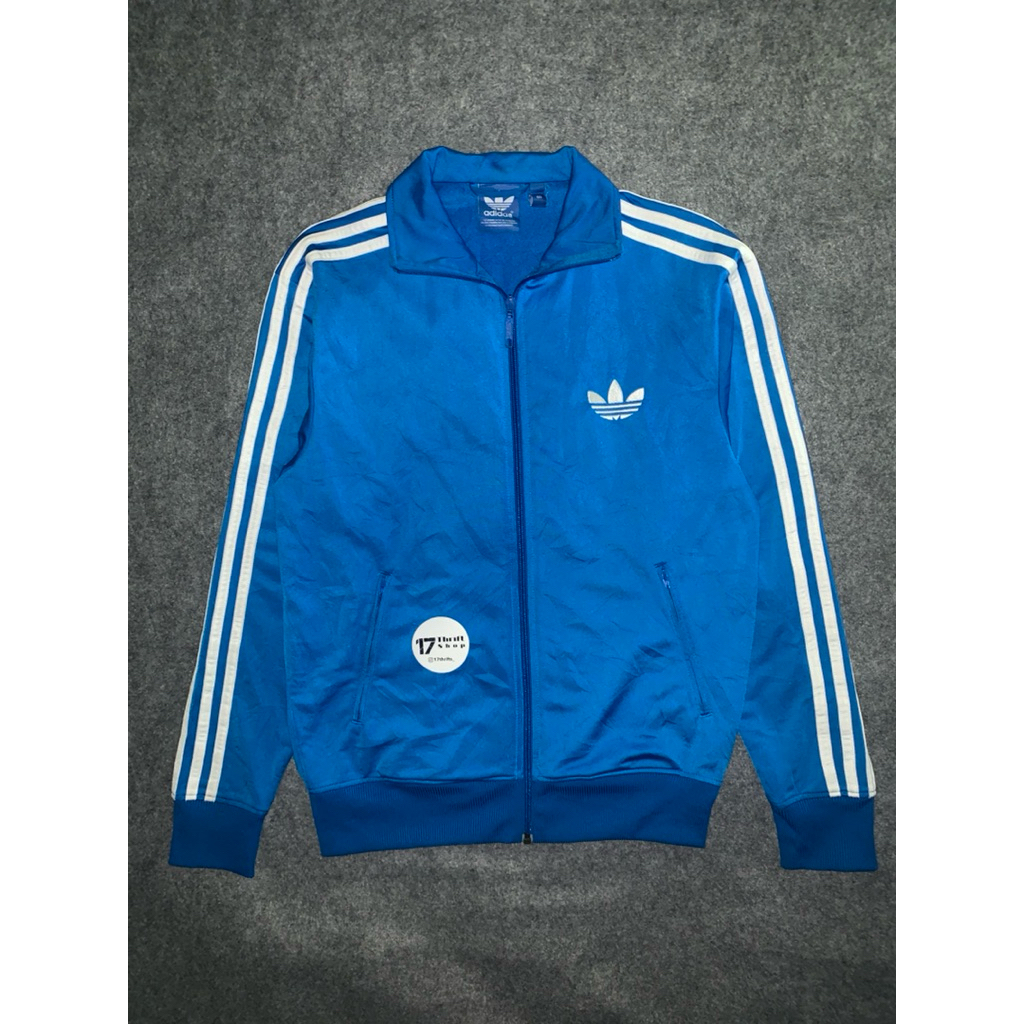 tracktop adidas firebird blue