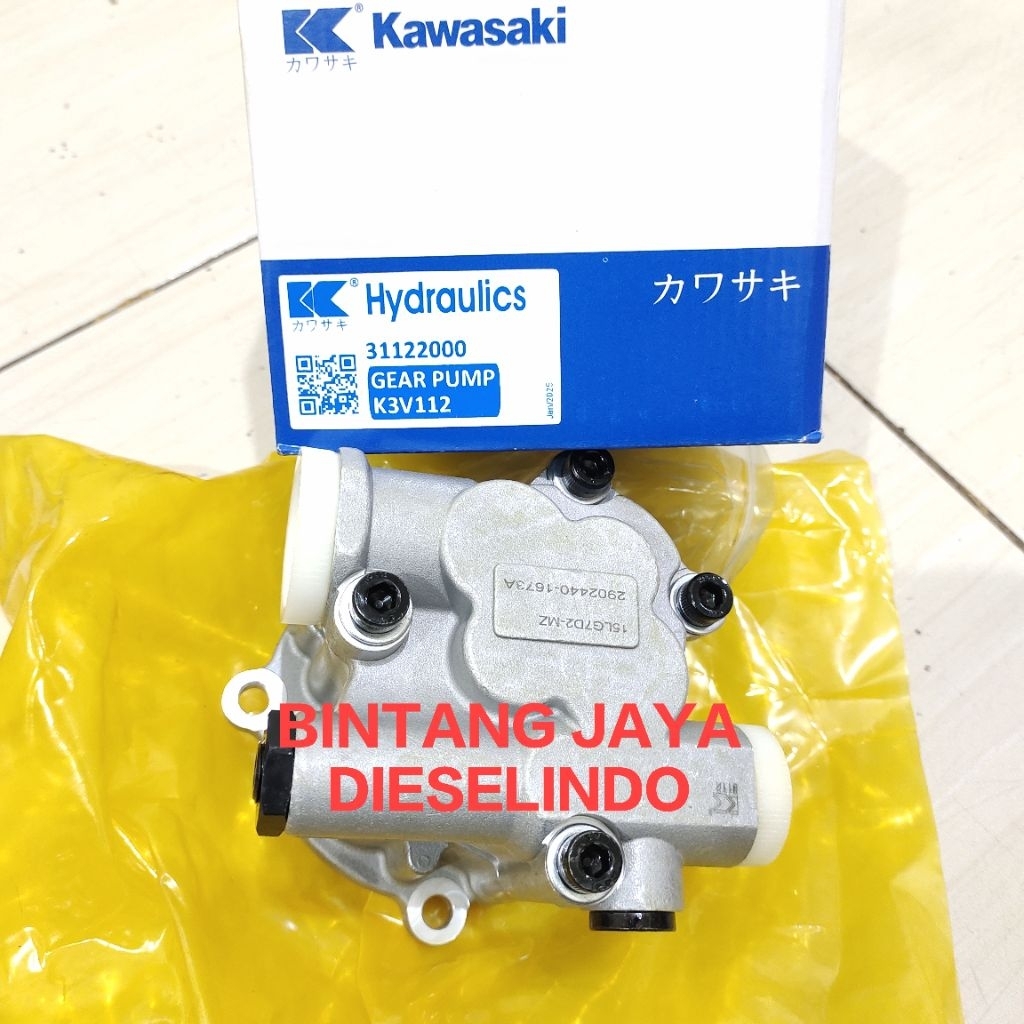Gear pump Charge pump EC210B SH210 K3V112