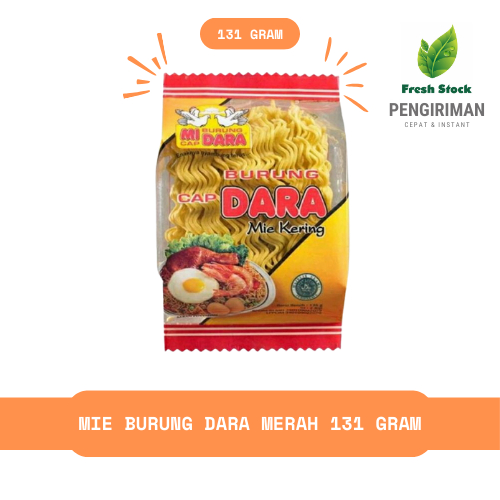 

MIE BURUNG DARA MERAH 131 GRAM | FreshStock