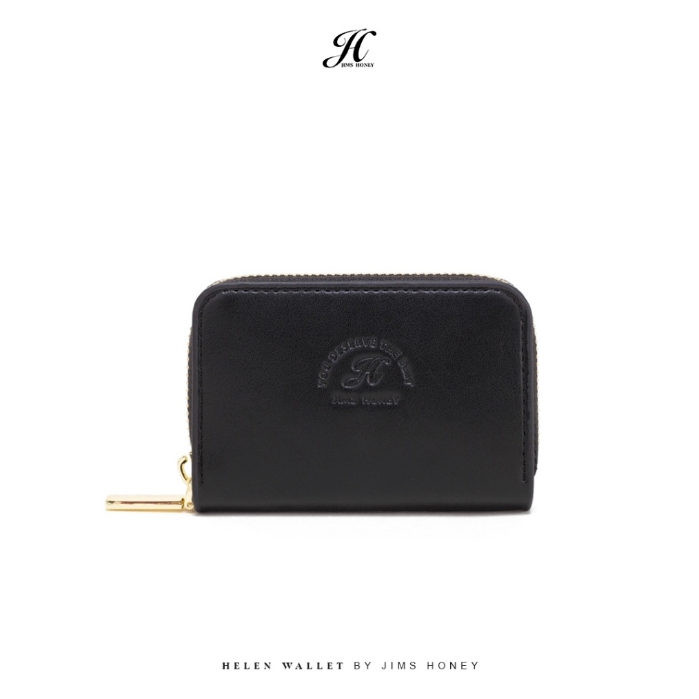 JIMS HONEY  Helen Wallet  Dompet Kartu Kulit Wanita Card Holder Cewek Cowok Unisex Ide Kado Souvenir