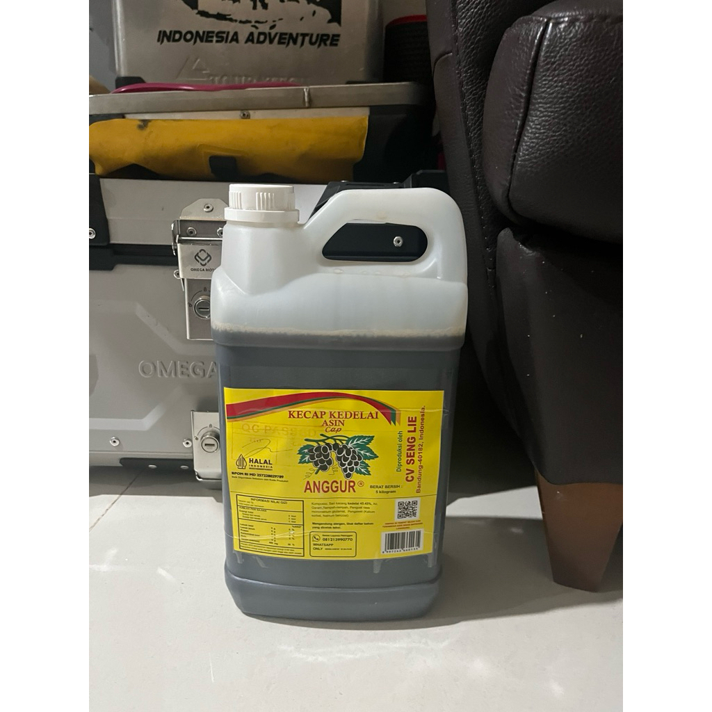 

kecap kedelai asin anggur 5kg