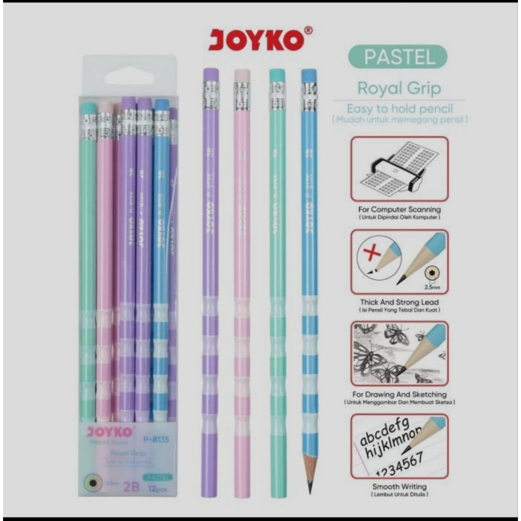 

'Arma' pensil kayu joyko P8135