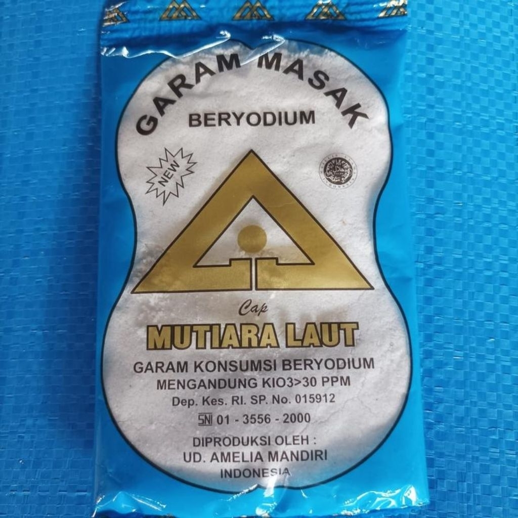 

10PCS Garam beryodium cap MUTIARA LAUT + 12 pcs Masako 8,5g