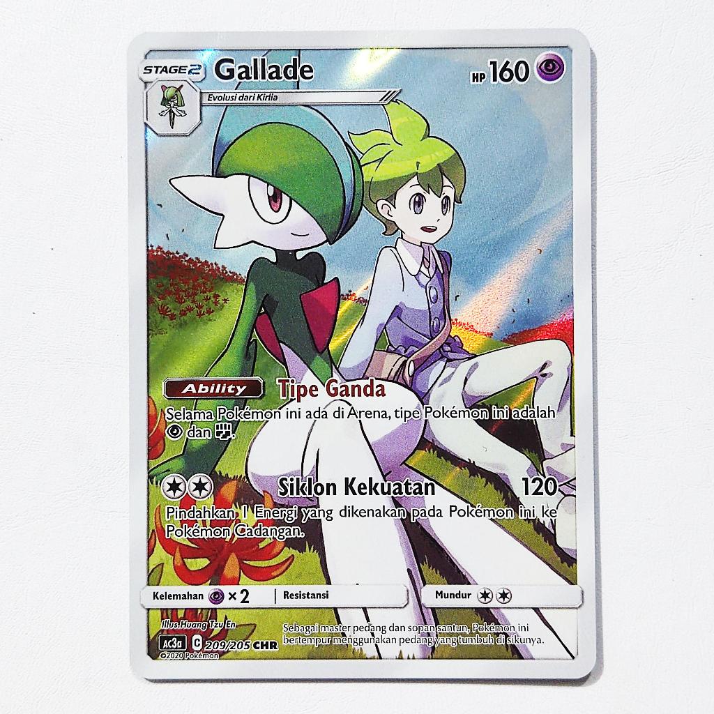 Gallade CHR 209/205 AC3a - Kartu Pokemon Indonesia
