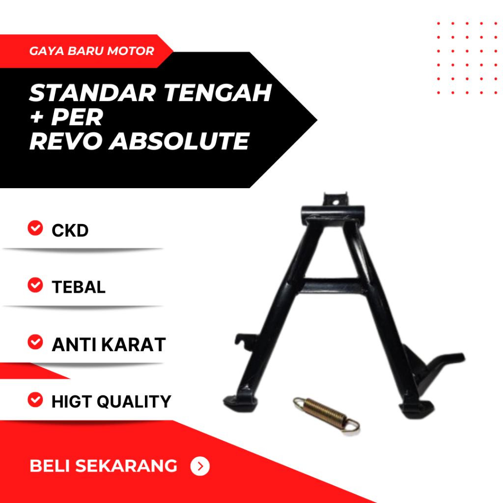 PAKET STANDAR TENGAH REVO ABS REVO ABSOLUTE STANDAR 2 REVO ABS TEBAL ANTI KARAT + PER