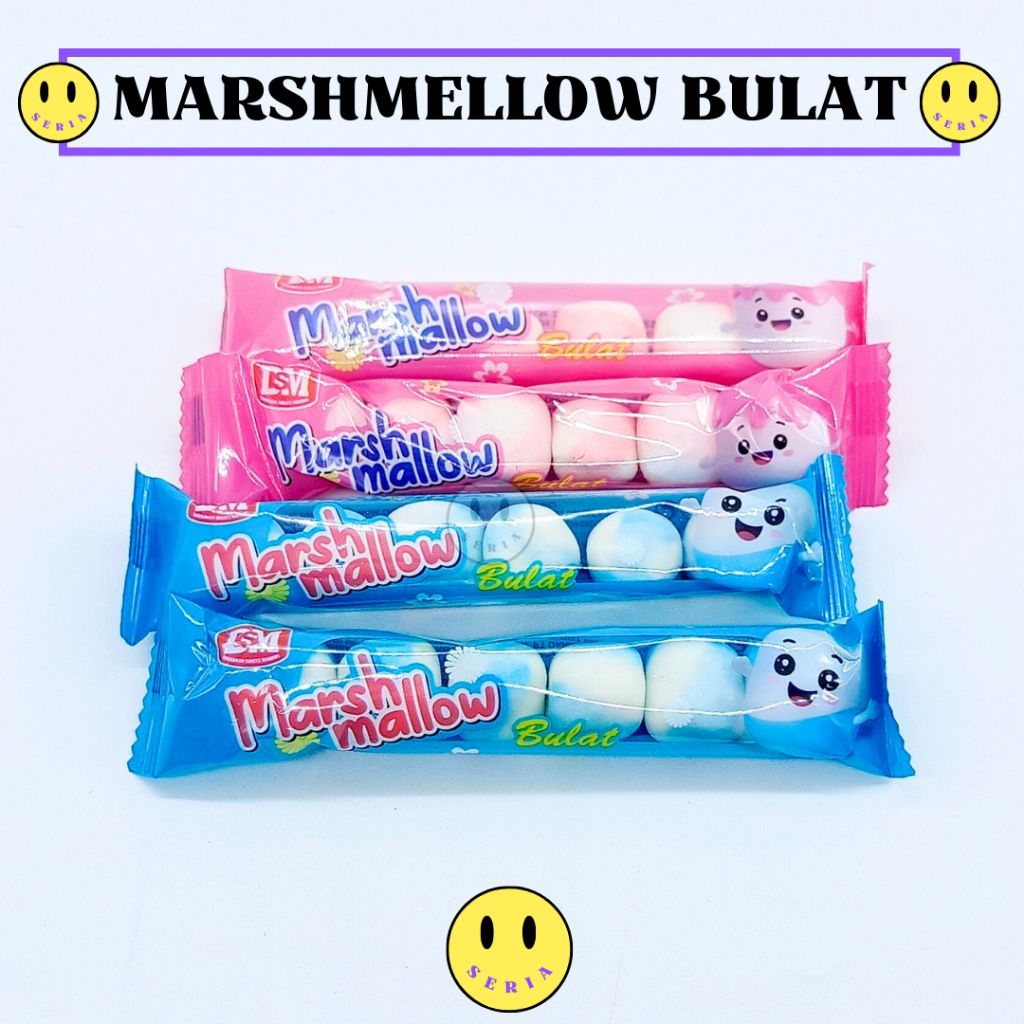 

DSM MARSHMELLOW BULAT ISI 30 PCS PERMEN