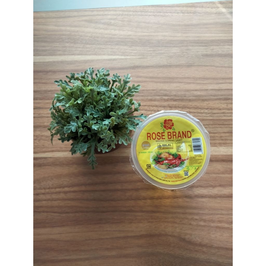 

rose brand minyak goreng cup 220ml